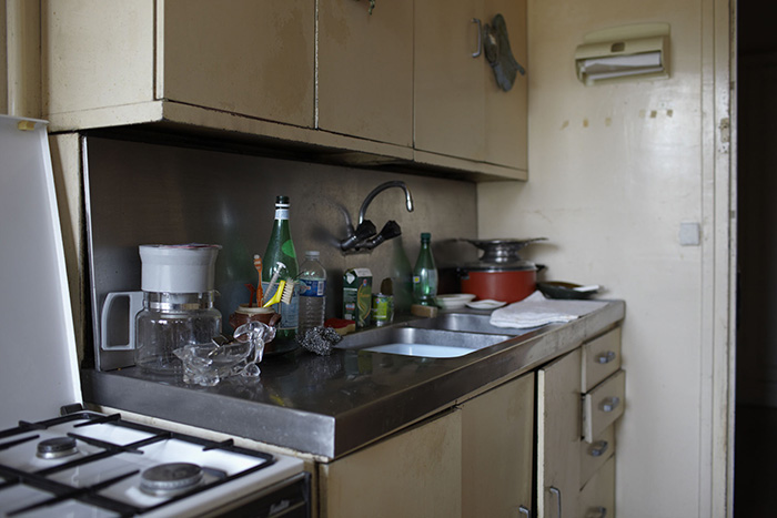 Mrs. D's kitchen, Le Havre, 2010