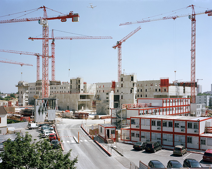 Le chantier des Archives nationales, Pierrefitte-sur-Seine, 3 juin 2010