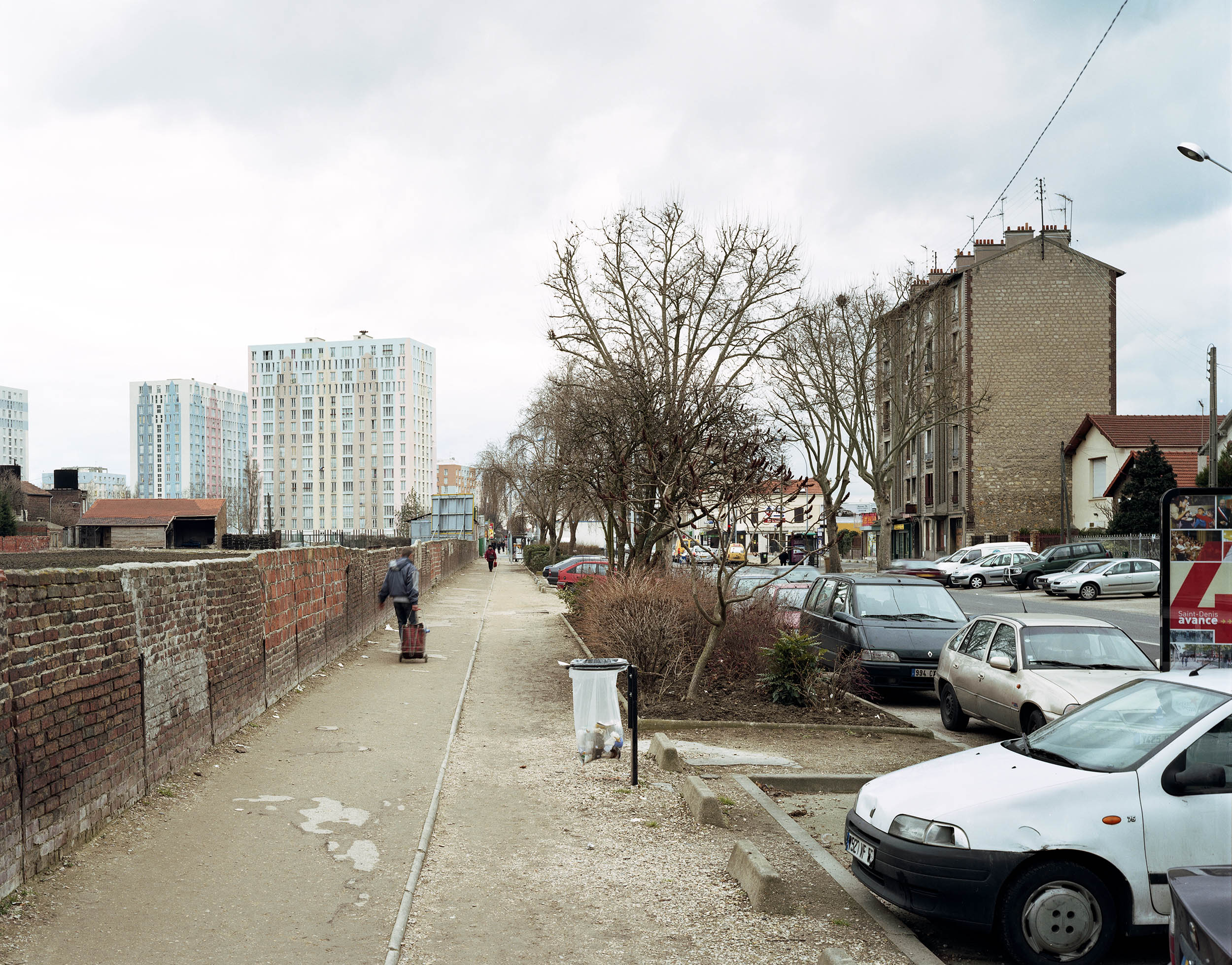 Avenue de Stalingrad, Pierrefitte-sur-Seine, February 2005