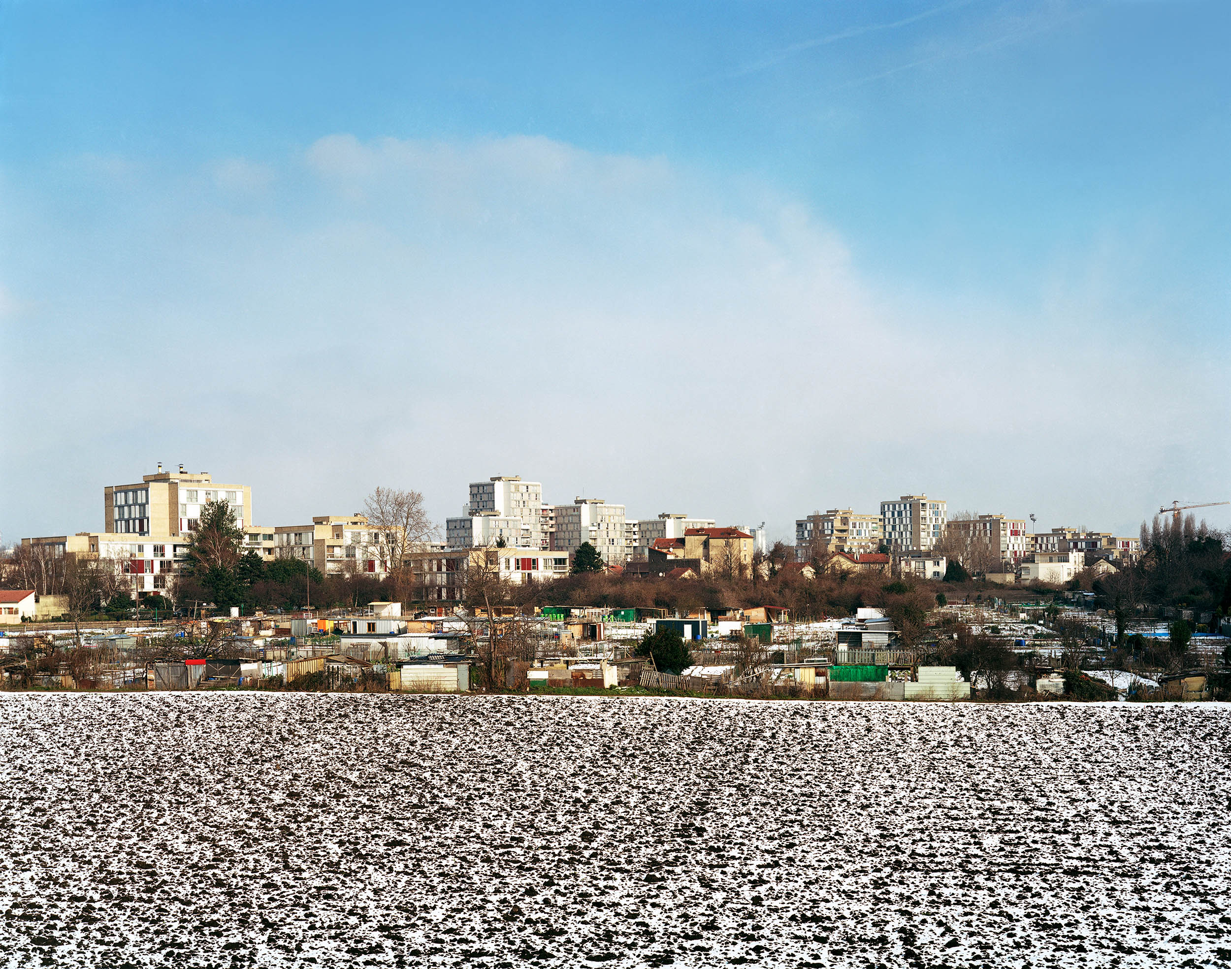 The site, Pierrefitte-sur-Seine, February 2005