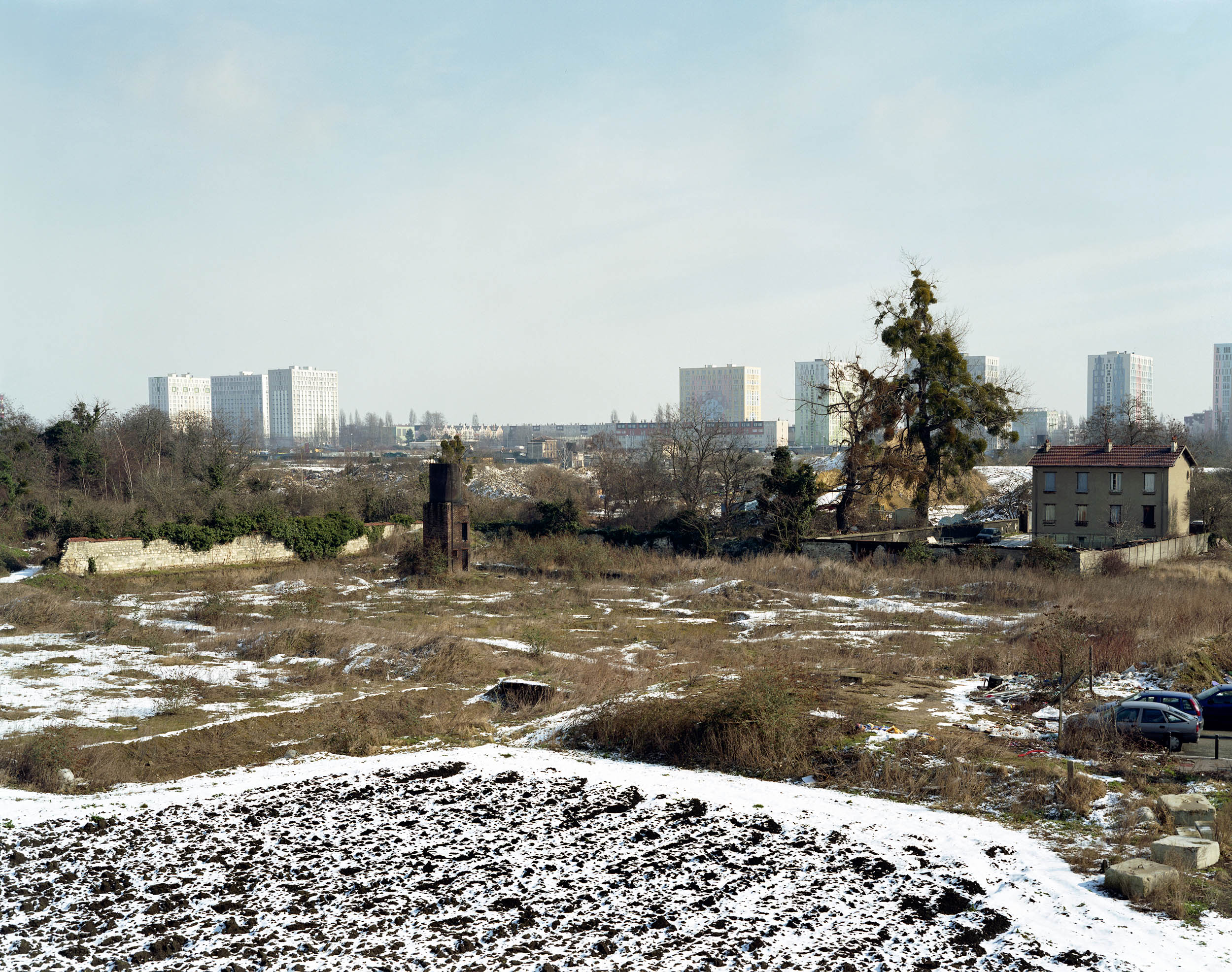 The site, Pierrefitte-sur-Seine, February 2005
