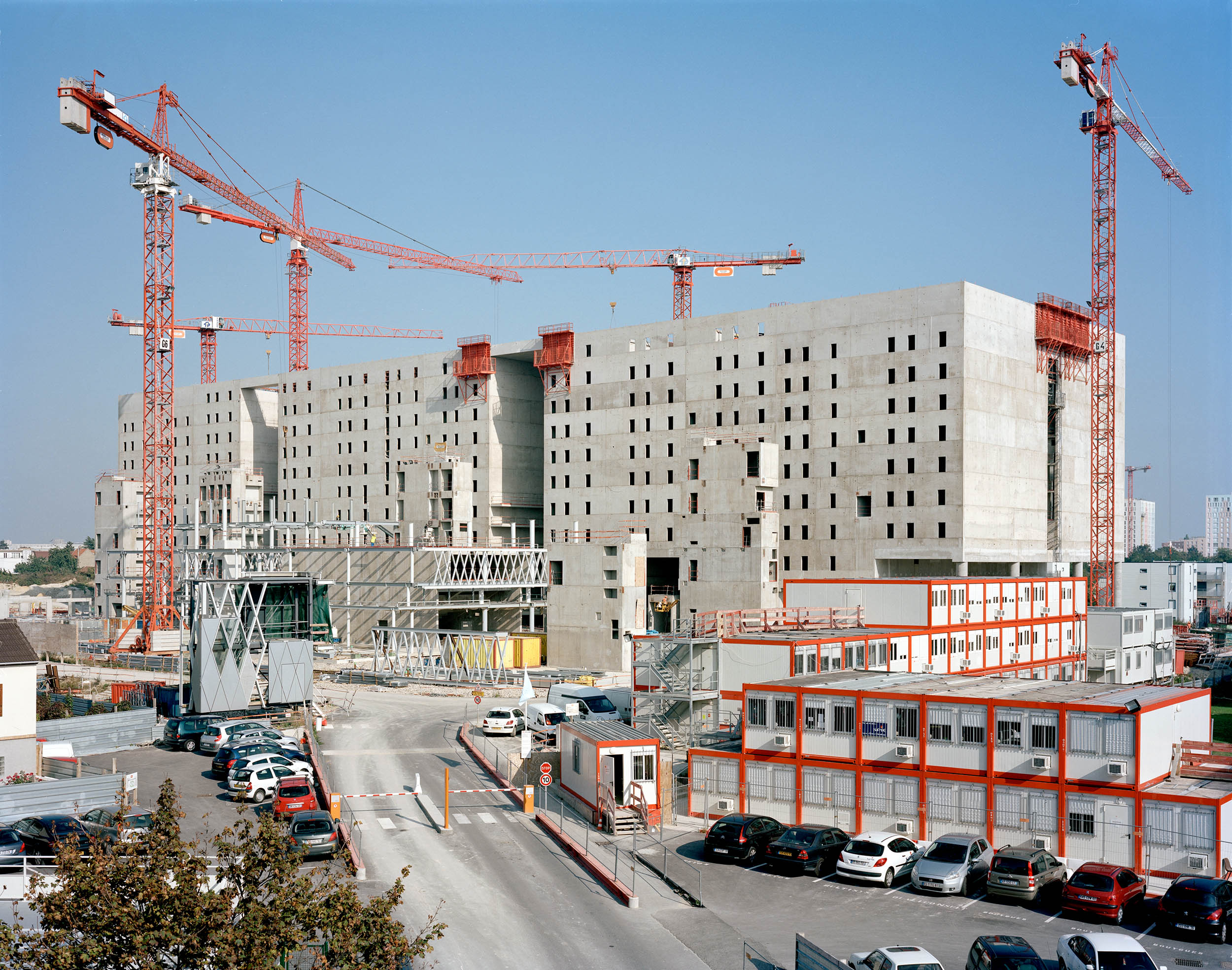 View of the building, Pierrefitte-sur-Seine, 14 October 2010
