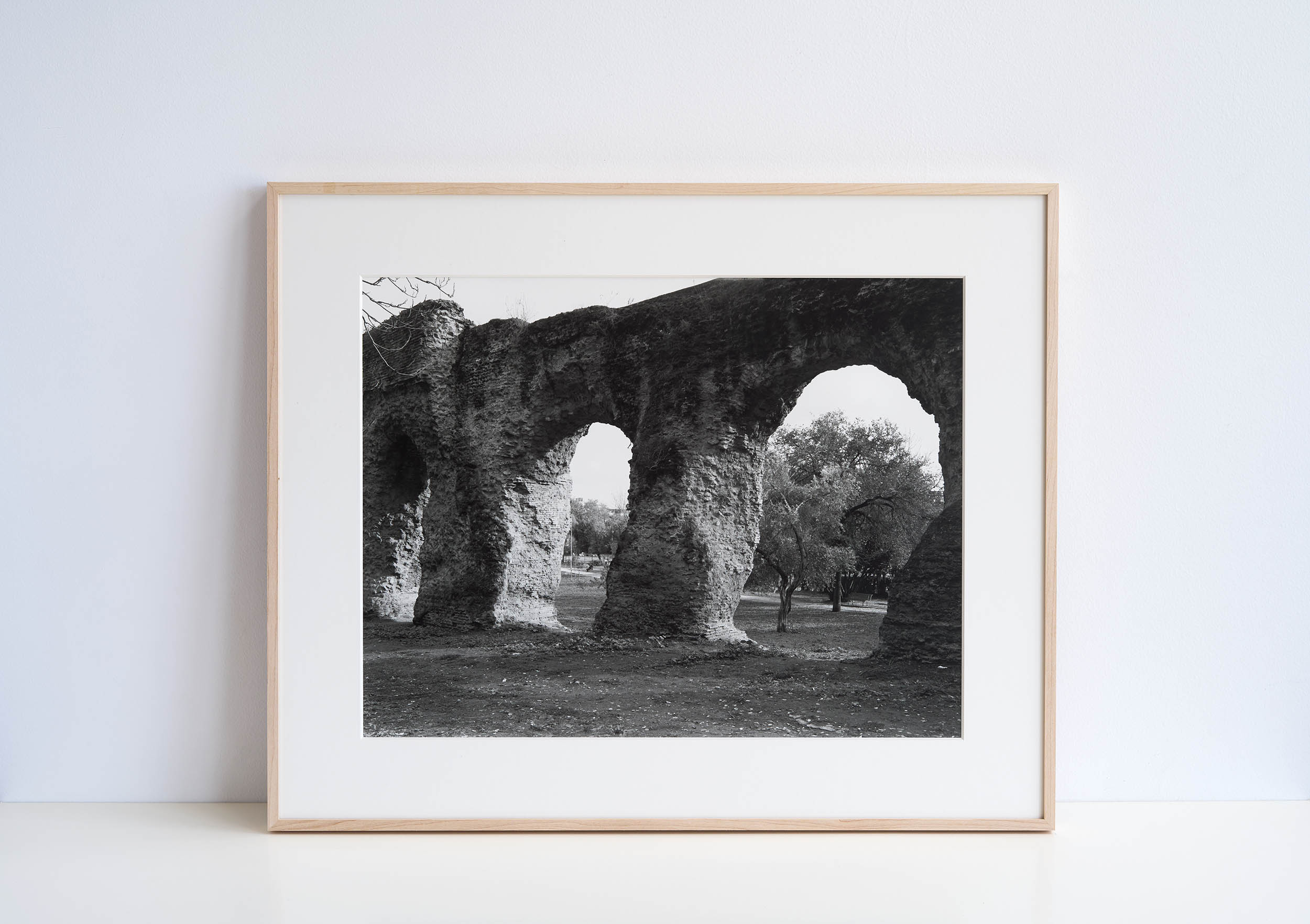 Acquisitions 2024 / CNAP (French National Centre for Visual Arts) Gilles Raynaldy, Rome in Rome (set of 11 black-and-white gelatin silver prints, printed in collaboration with Julie Laporte, framed, 50 × 60 cm)