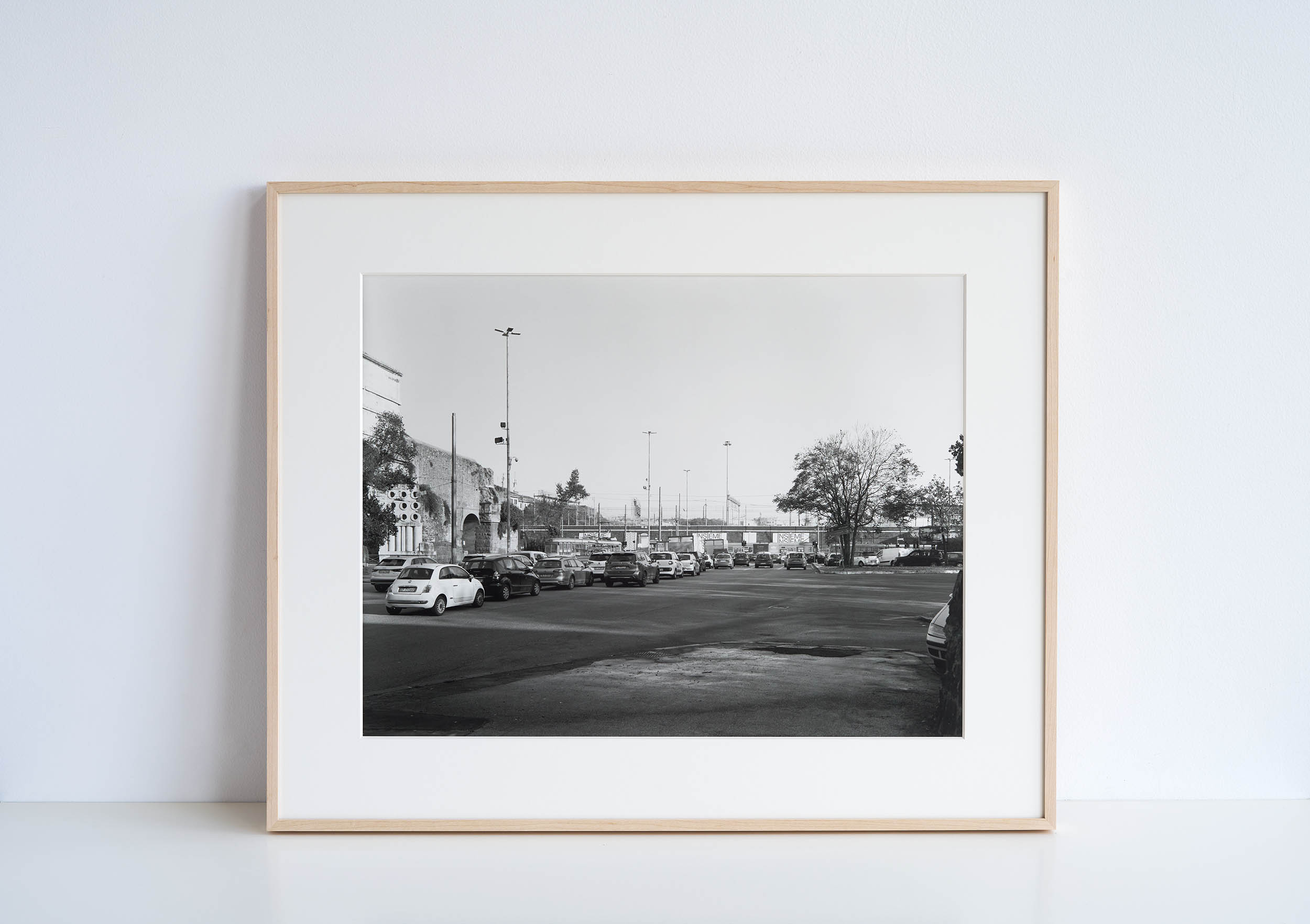 Acquisitions 2024 / CNAP (French National Centre for Visual Arts) Gilles Raynaldy, Rome in Rome (set of 11 black-and-white gelatin silver prints, printed in collaboration with Julie Laporte, framed, 50 × 60 cm)