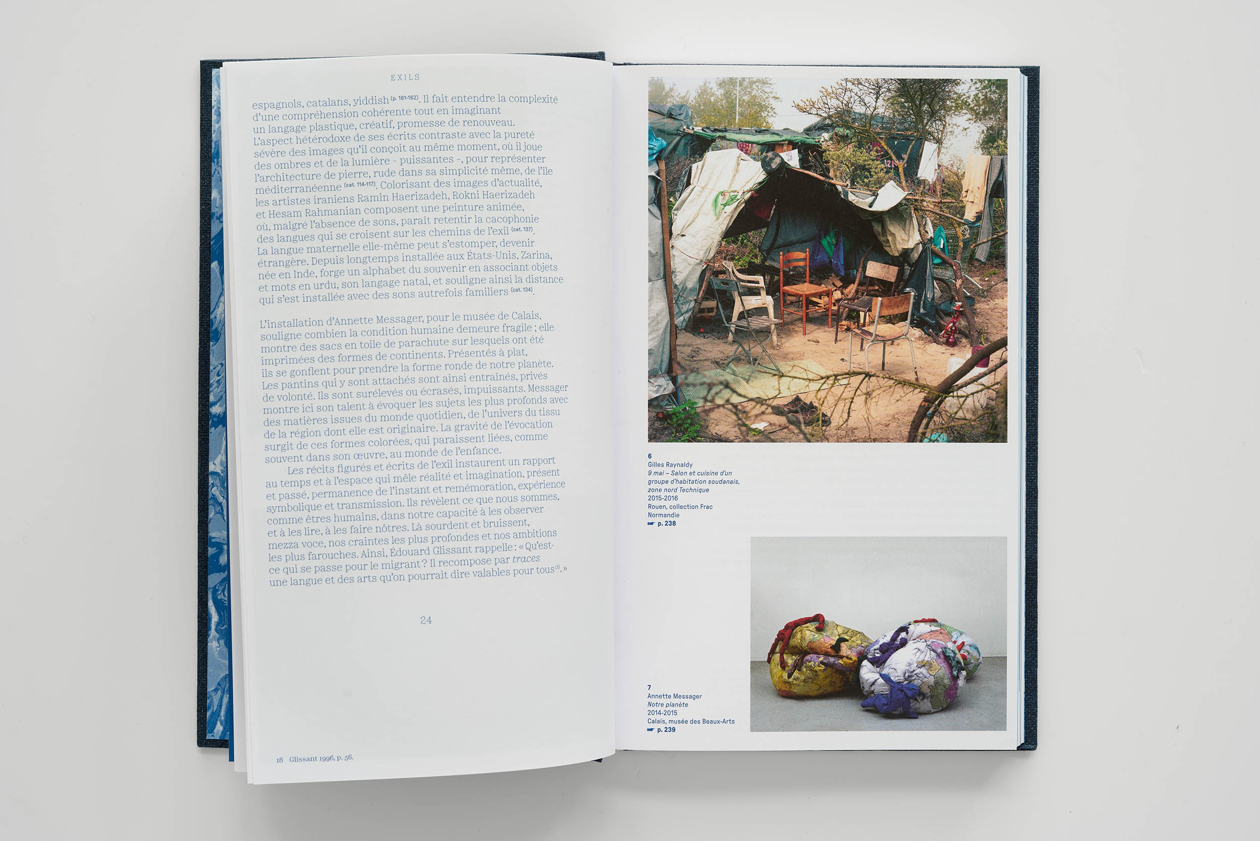 Exhibition catalogue, Exils, Louvre-Lens, 2024 Curator: Dominique de Font-Réaulx