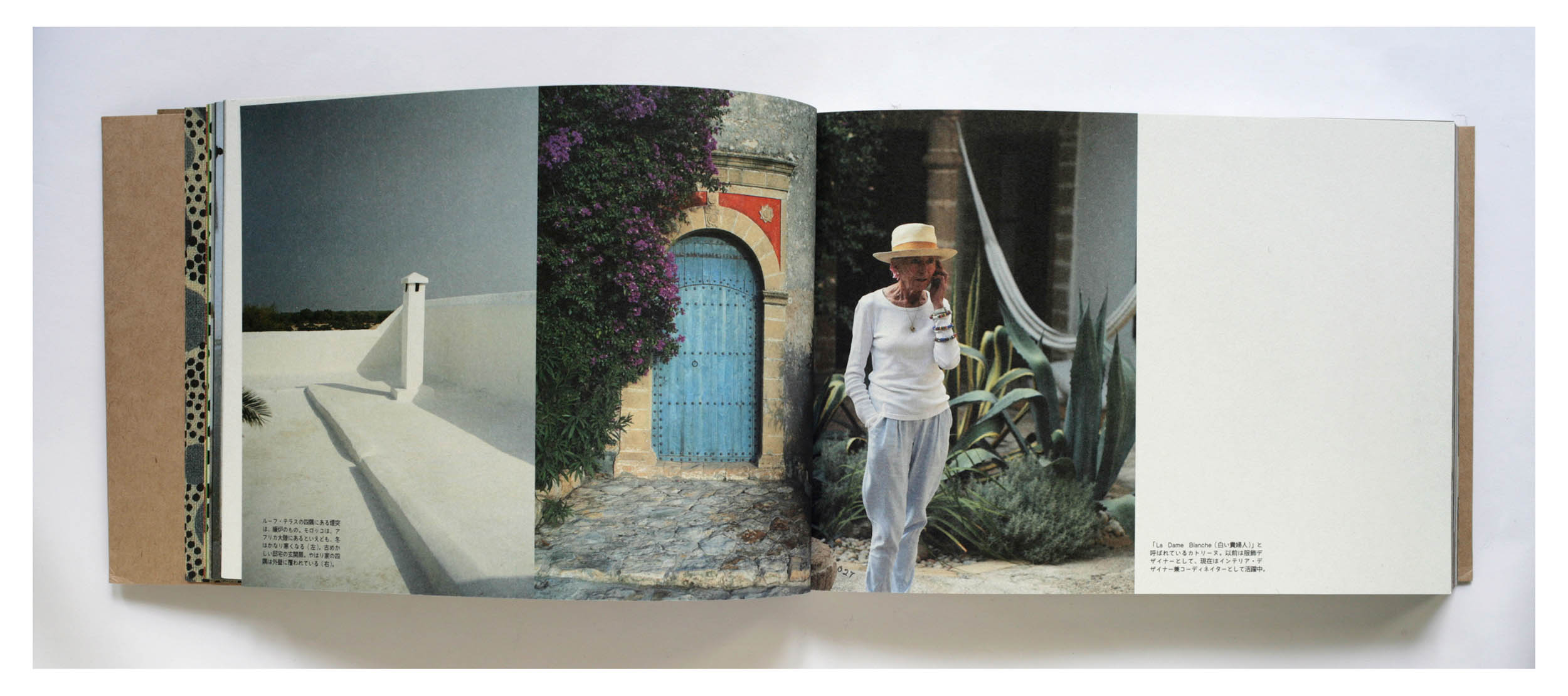 Moroccan Living: The Art of Craftsmanship” (手わざが光るモロッコ暮らし), book in collaboration with Junko Nimura (text). Commissioned by X-Knowledge Publishers, 2007.