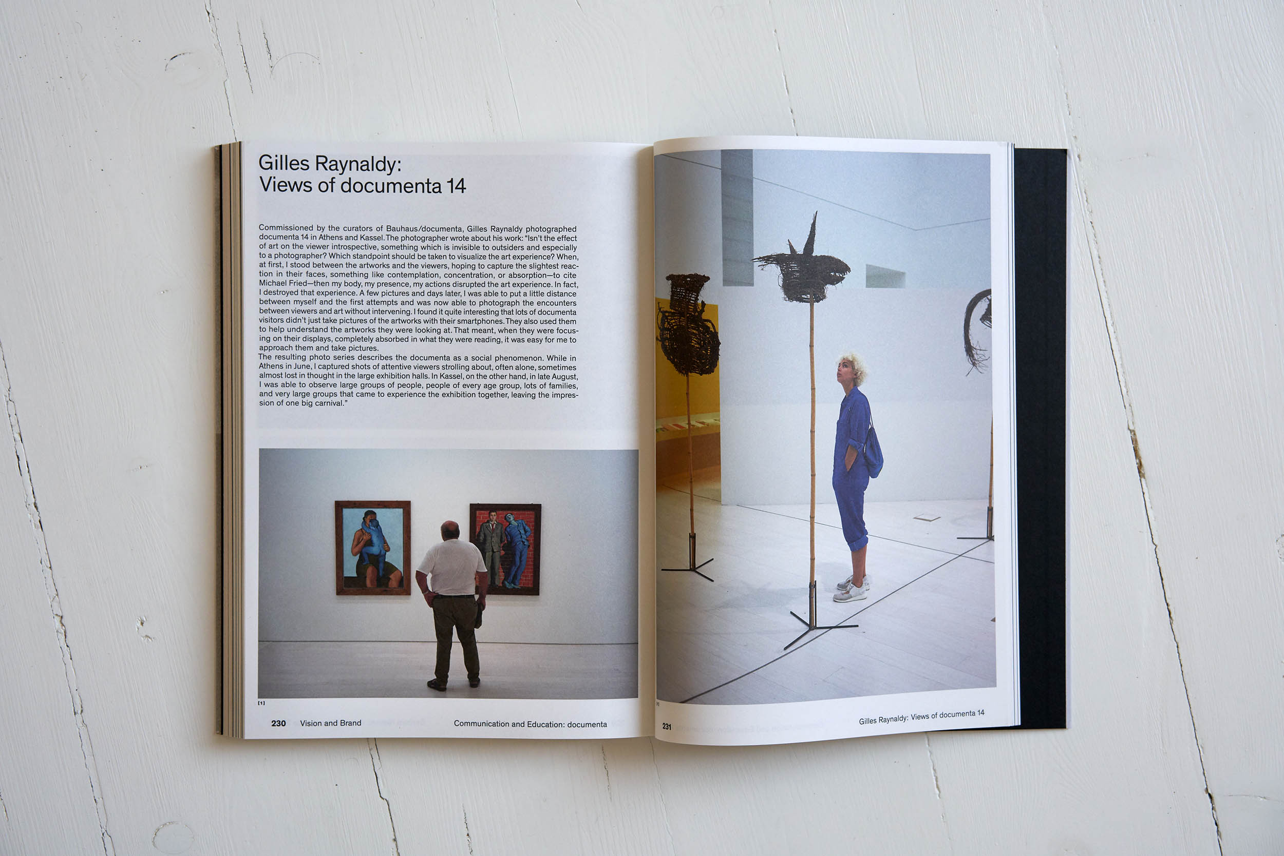 Catalogue d’exposition, Bauhaus / Documenta Vision and Brand, Spector Books, 2020 Curators: Philipp Oswalt and Daniel Tyradellis