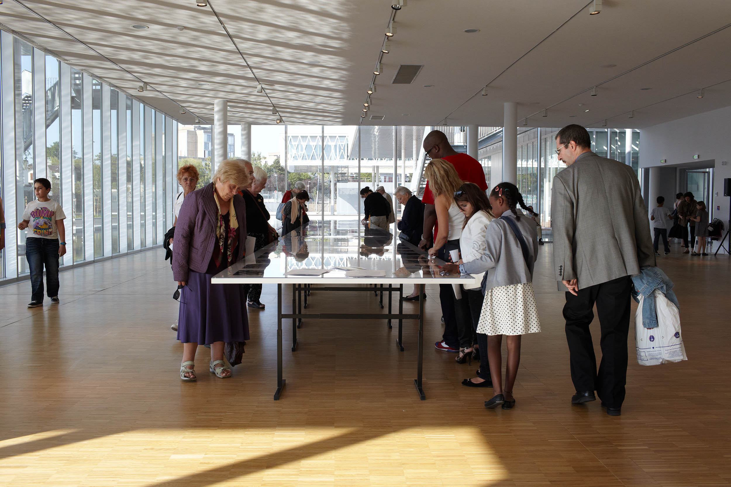 View of the exhibition at the National Archives, Pierrefitte-sur-Seine, September 2012