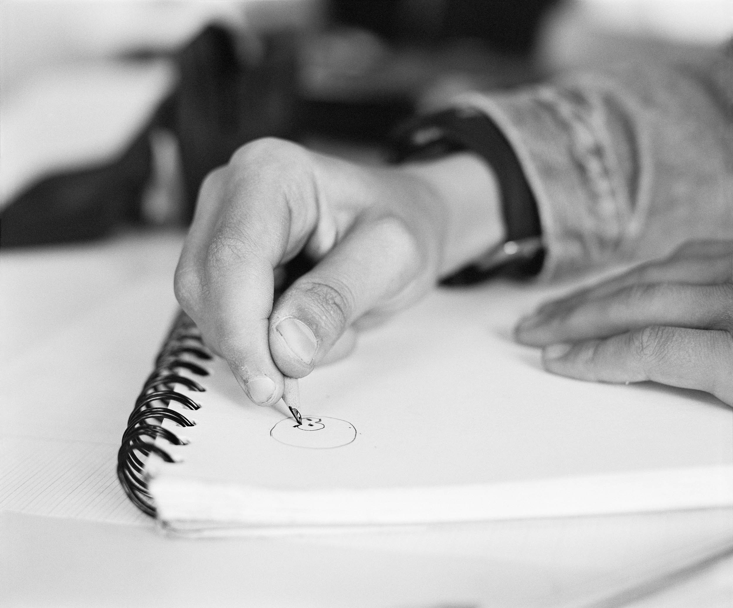 Year 10 pupil doodling, 2010