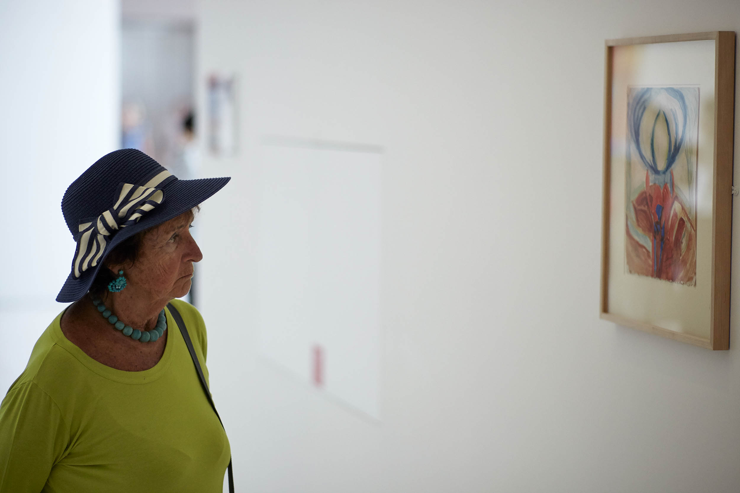 Looking at Transcription of Sound by Maria Ender, National Museum of Contemporary Art, Athens, 2017
