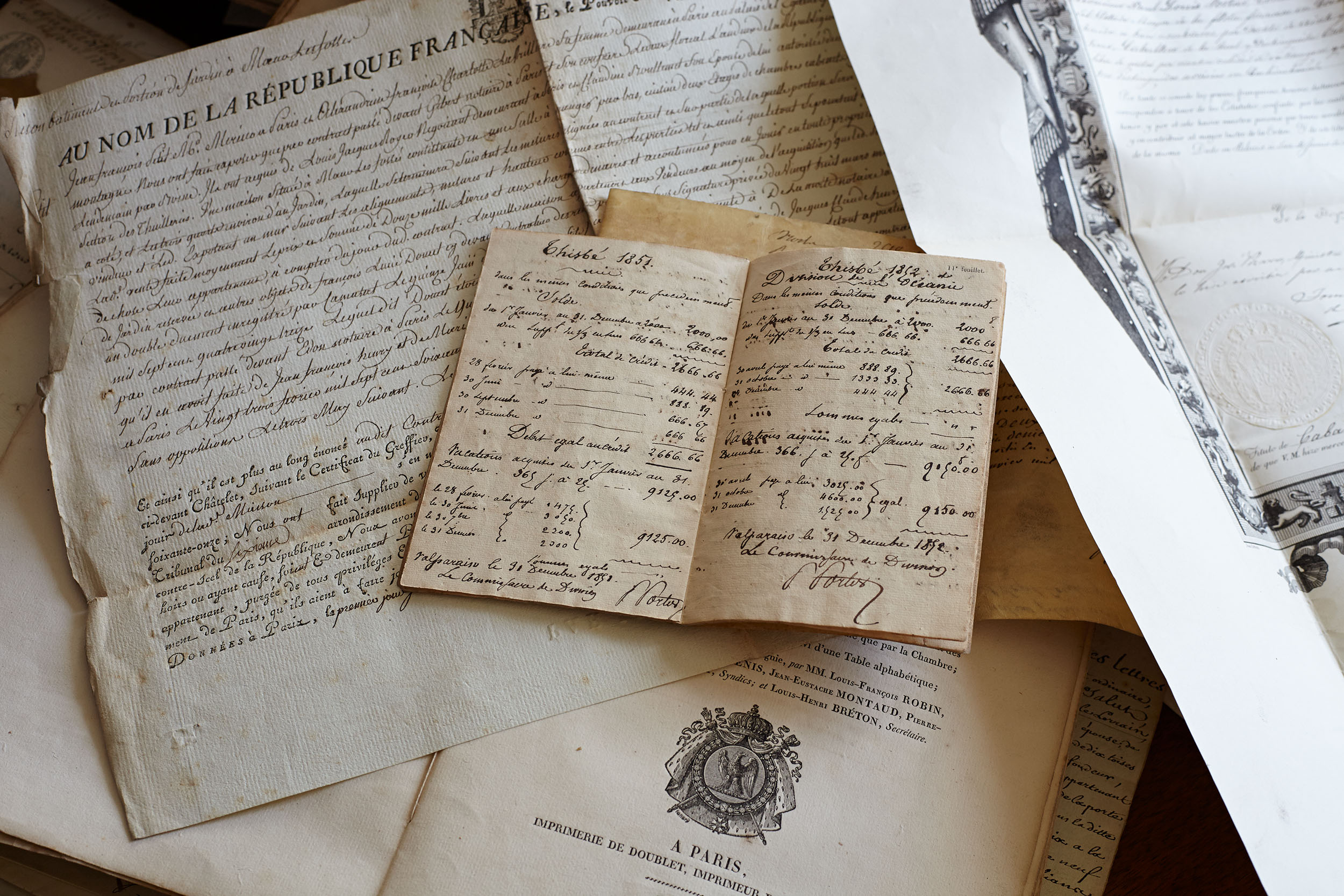 Historical notarial archives, former Cheuvreux headquarters