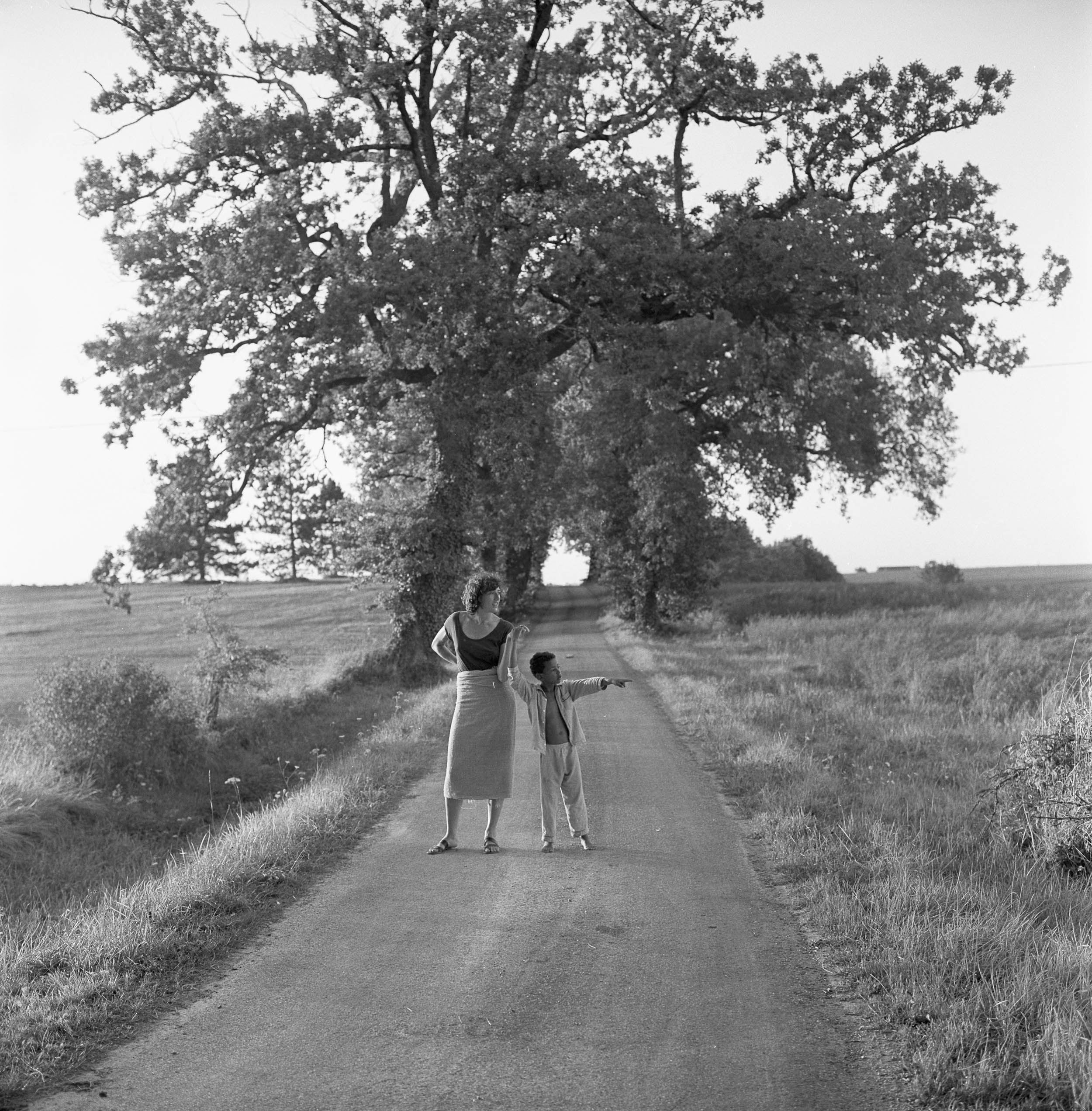 Francesca and Amaël, Maillac, France, 2009
