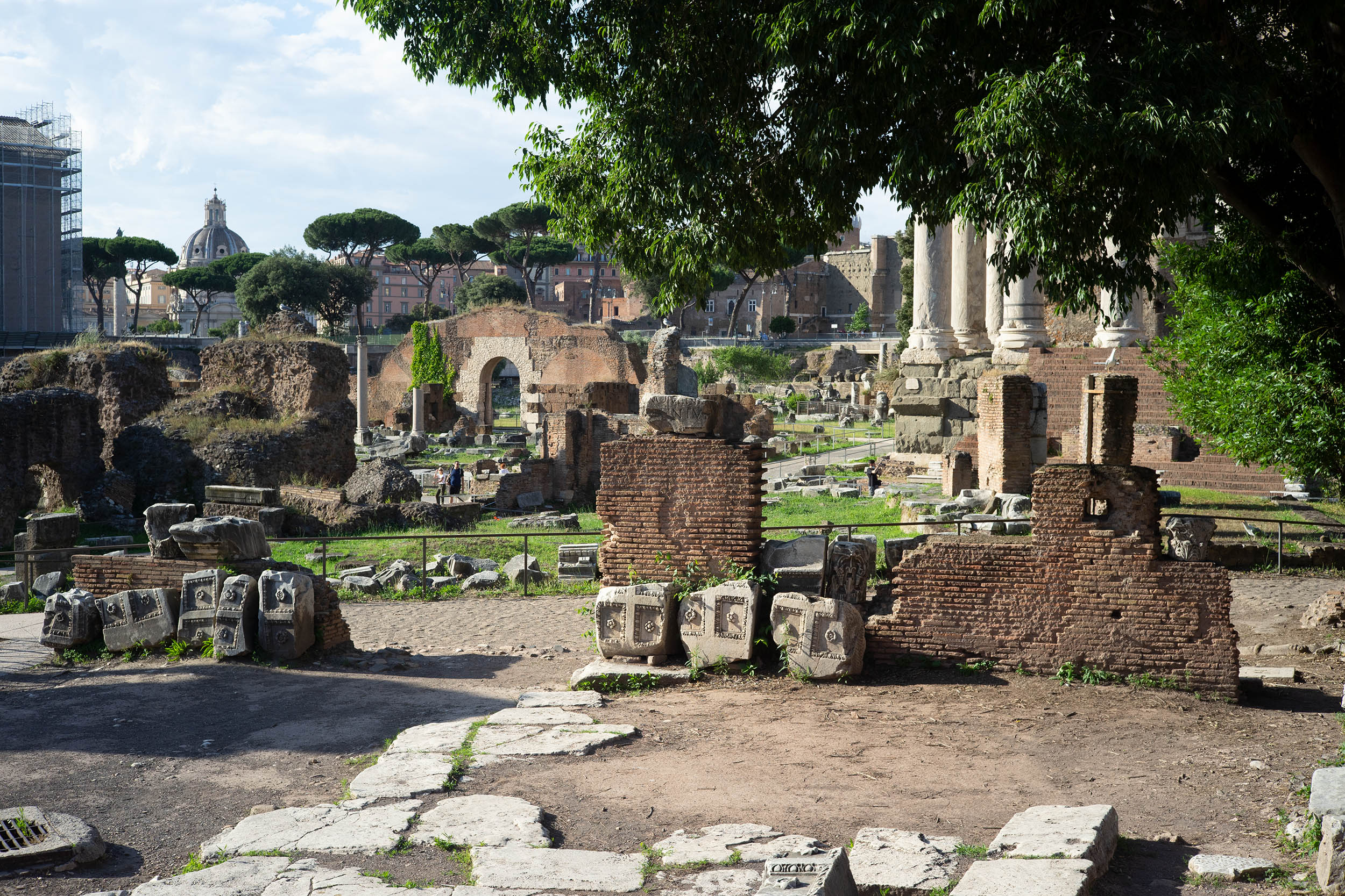 The Forum, Rome, Italy, 2020