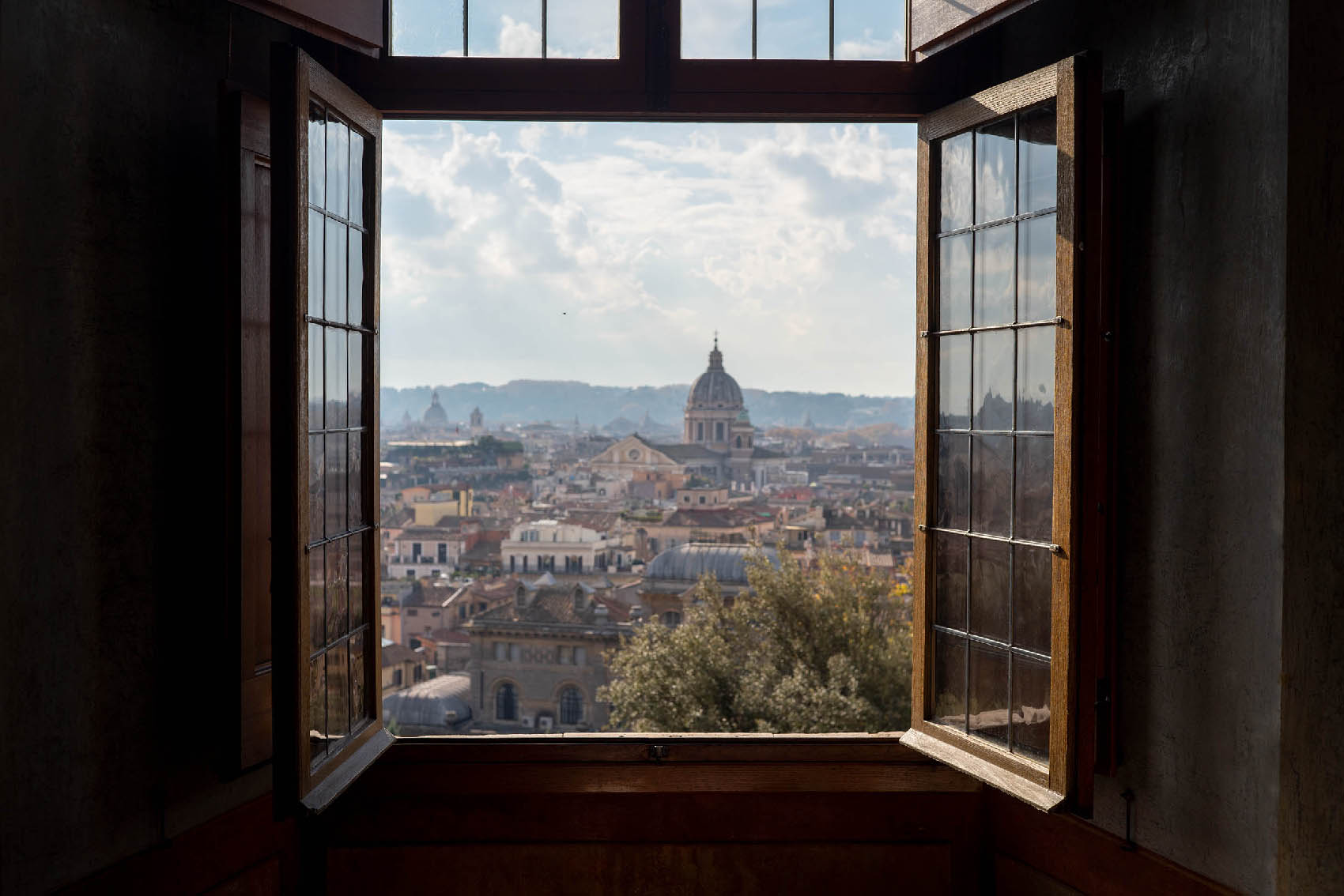 View from the Villa Medici, Rome, Italy, 2020