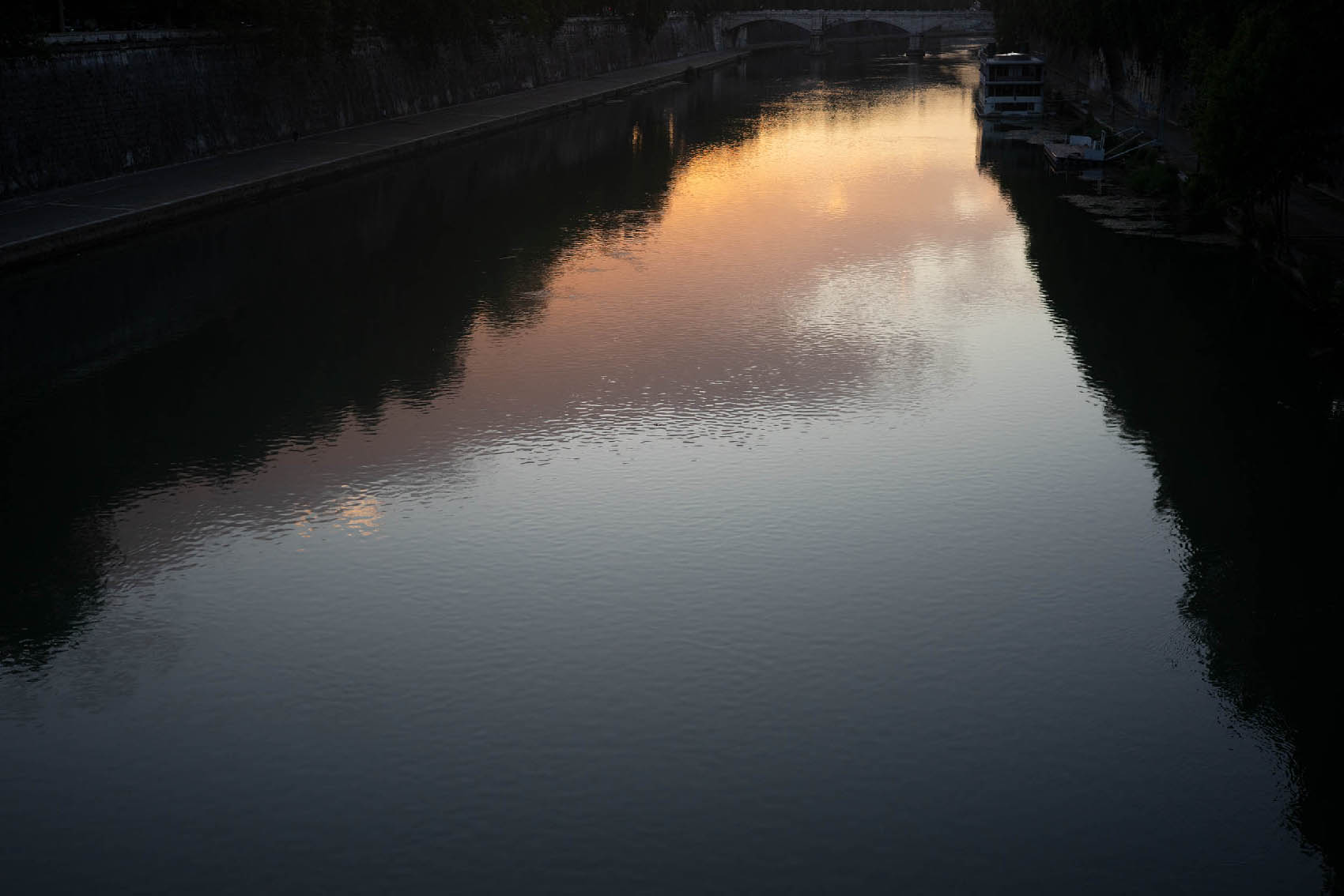 The Tiber, Rome, Italy, 2020