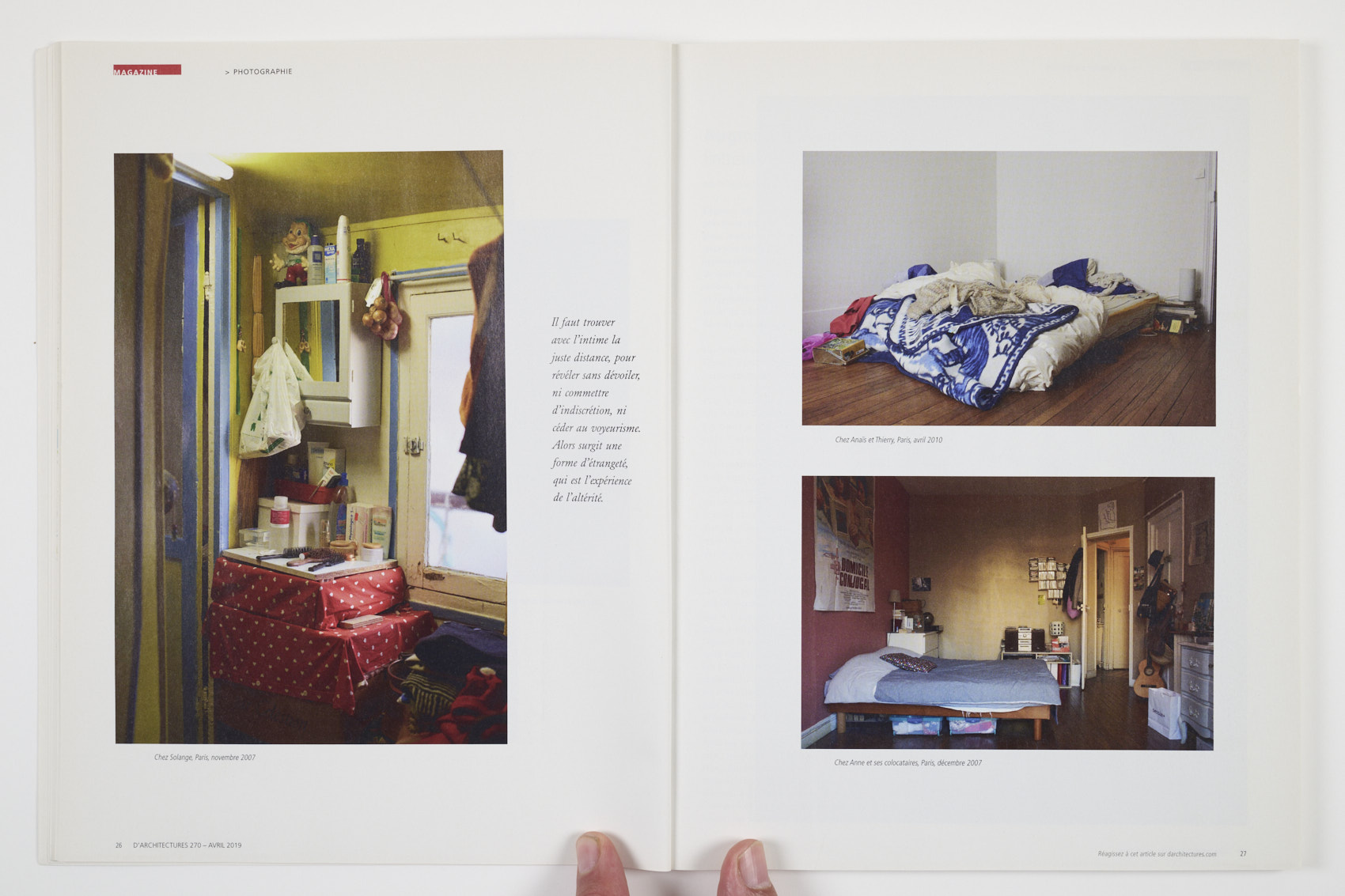 Selected interior projects published in D’A Magazine.